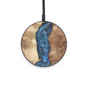 Circle Wood Wireless Charger - Marcus (Blue, 726900)