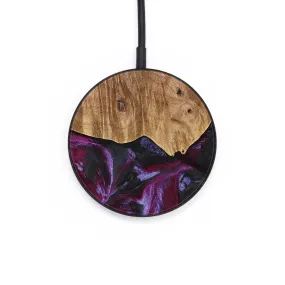 Circle Wood Wireless Charger - Marlena (Purple, 739107)