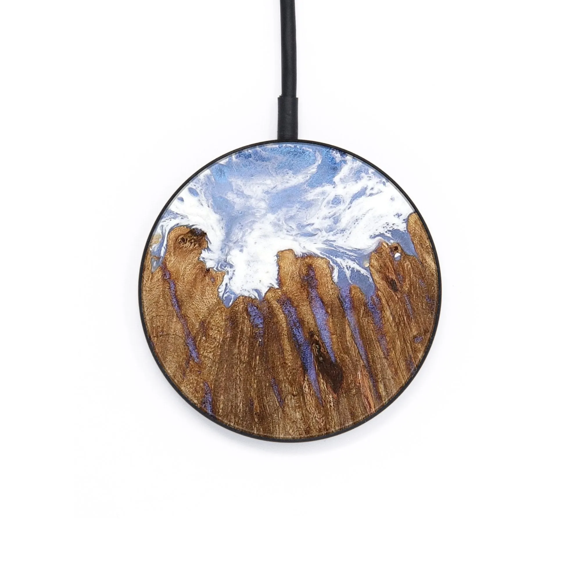 Circle Wood Wireless Charger - Sueanne (Coastal, 735542)