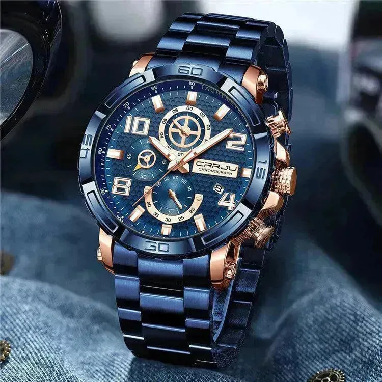 Classy Men's Casual Business Fashion Personality Quartz Watch