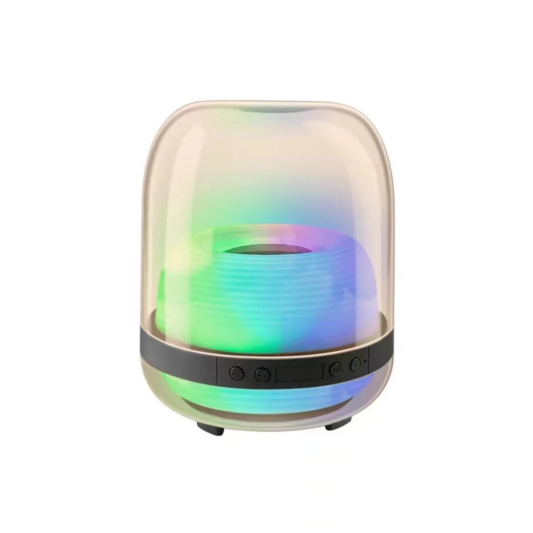 Colorful Light HiFi Sound Long Playtime Small Mini Wireless Portable Speakers