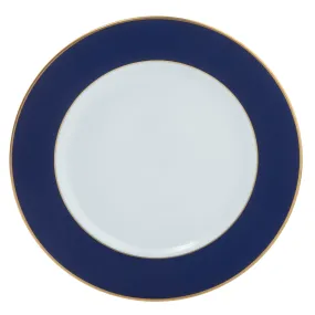 ColorSheen Navy-Blue Charger - Gold