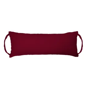 Cotton Duck Wine Rocker Back Extender Headrest Pillow