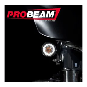 Custom Dynamics Probeam Amber / White Front 1157 LED Bullet Turn Signals