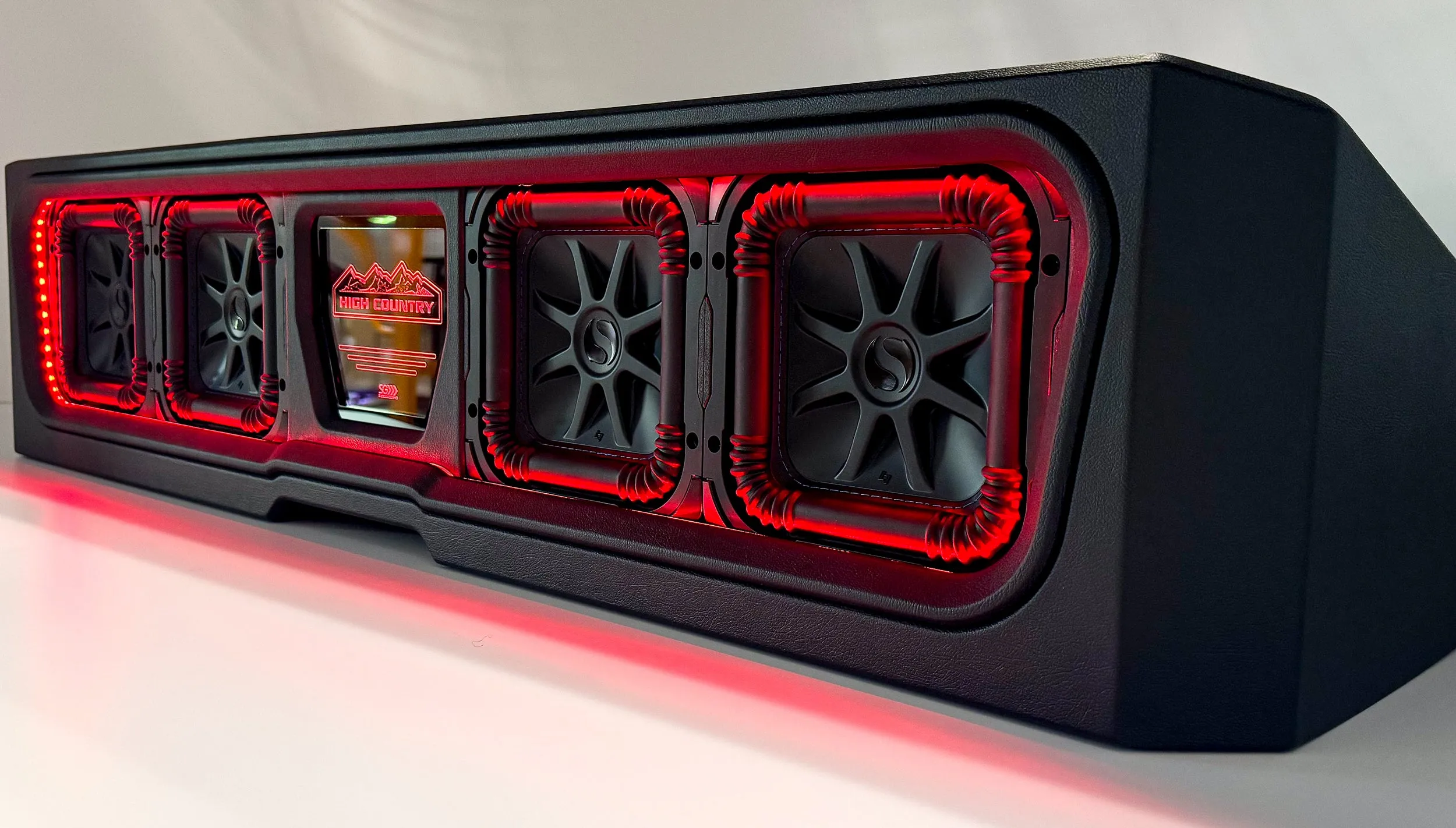 Custom Hand-Crafted Subwoofer Enclosure for the 2019-2025 GMC Sierra and 2019-2025 Chevy Silverado