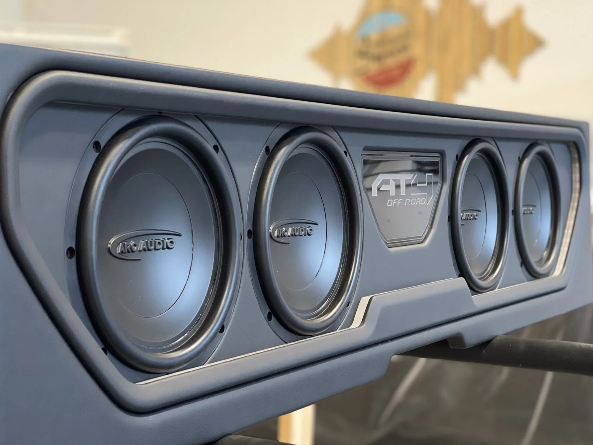 Custom Hand-Crafted Subwoofer Enclosure for the 2019-2025 GMC Sierra and 2019-2025 Chevy Silverado