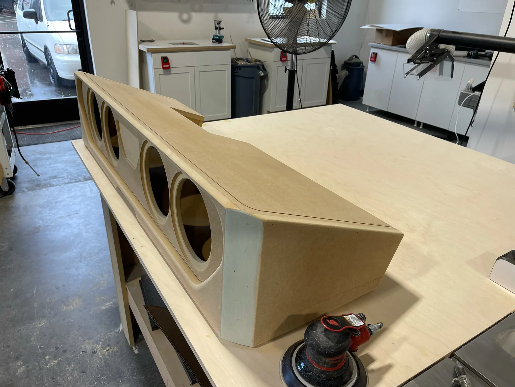 Custom Hand-Crafted Subwoofer Enclosure for the 2019-2025 GMC Sierra and 2019-2025 Chevy Silverado