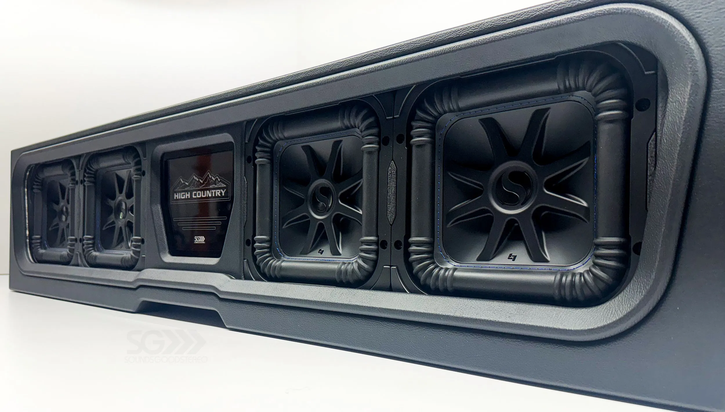 Custom Hand-Crafted Subwoofer Enclosure for the 2019-2025 GMC Sierra and 2019-2025 Chevy Silverado