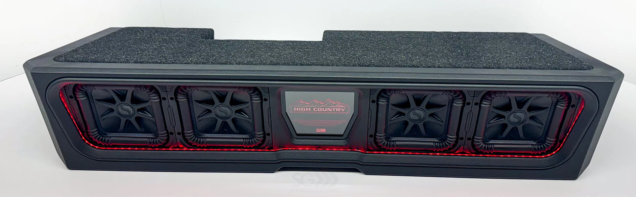 Custom Hand-Crafted Subwoofer Enclosure for the 2019-2025 GMC Sierra and 2019-2025 Chevy Silverado