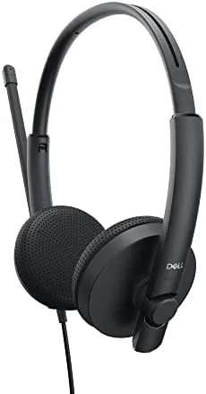 Dell WH1022 Stereo Headset - Black