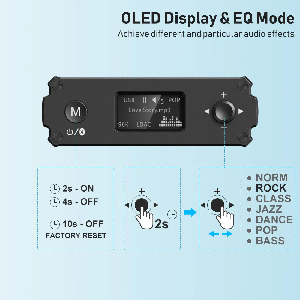 DS220 HiFi Bluetooth Receiver