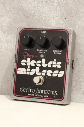 Electro-Harmonix Stereo Electric Mistress Flanger Pedal