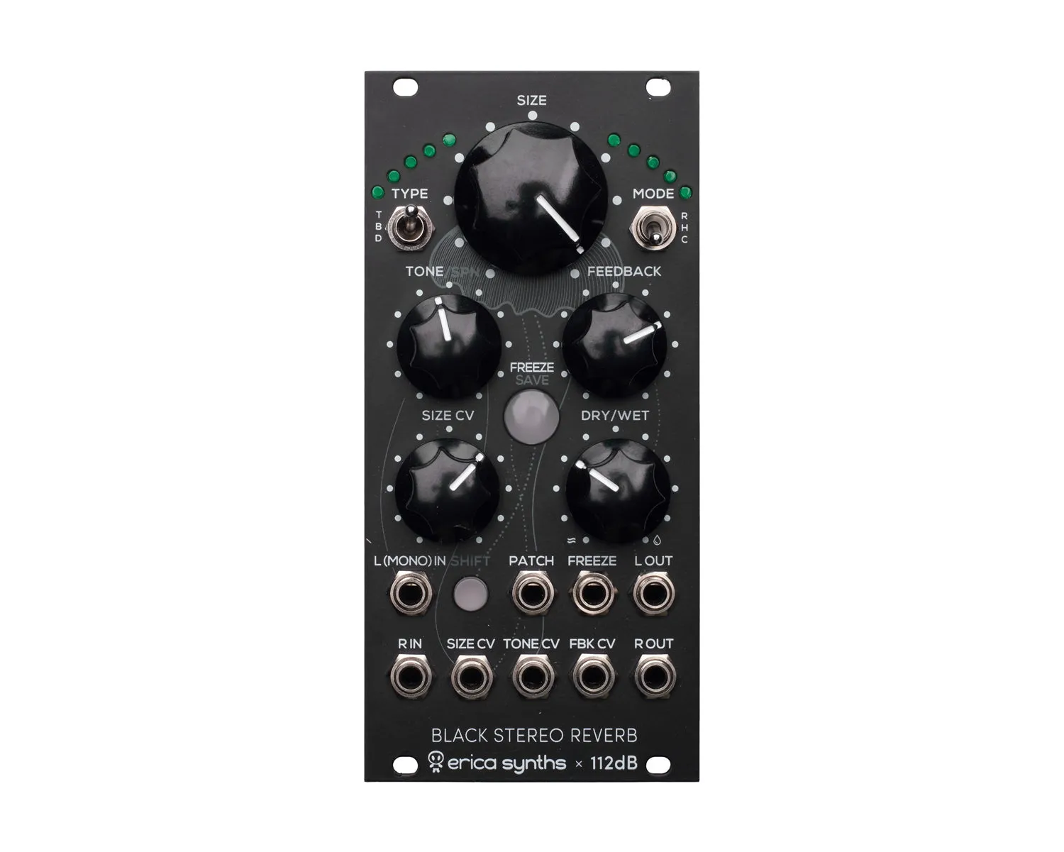 Erica Synths Black Stereo Reverb