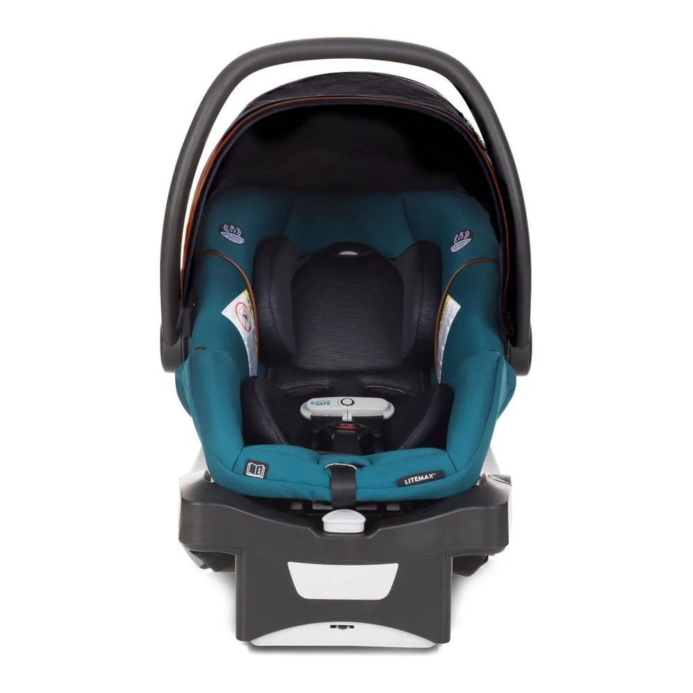 Evenflo Verge3 Smart Travel System with LiteMax SensorSafe Infant Car Seat - Sapphire Blue