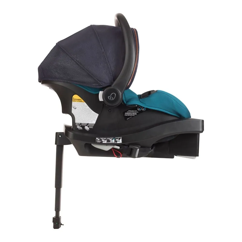 Evenflo Verge3 Smart Travel System with LiteMax SensorSafe Infant Car Seat - Sapphire Blue