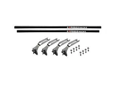 Exposed Racks 9657 Black Standard Cross Bar For Jeep Wrangler