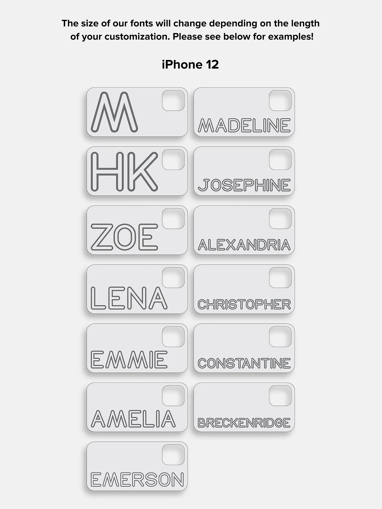 Fine Line Custom iPhone Case - Slate Blue/White