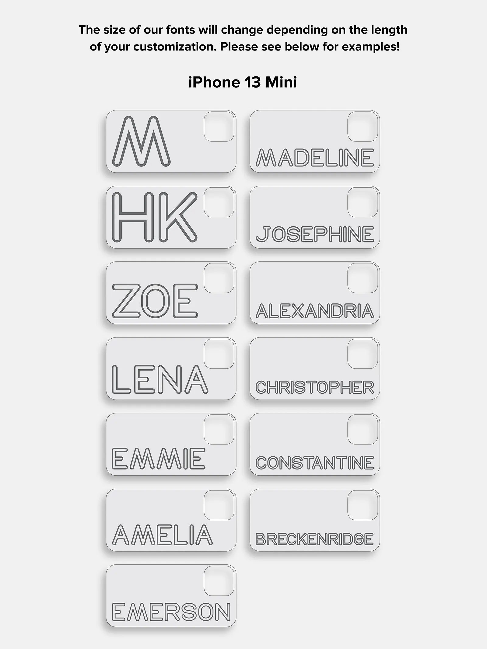 Fine Line Custom iPhone Case - Slate Blue/White