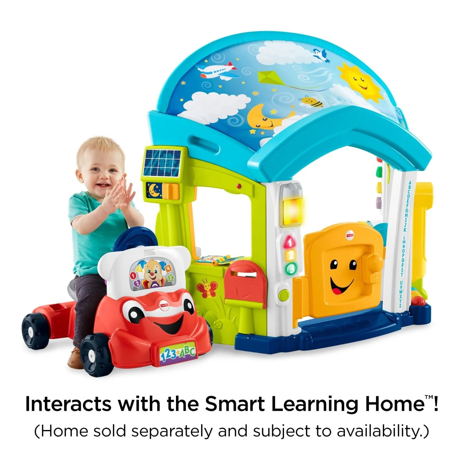 Fisher-Price Laugh & Learn 3-in-1 Interactive Smart Car