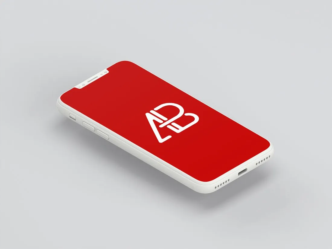 Free Clay iPhone X Mockup