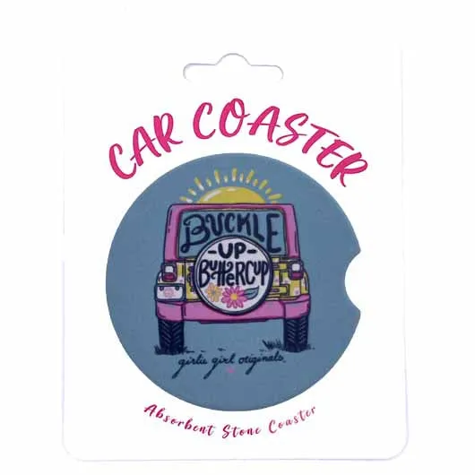 Girlie Girl Car Coasters