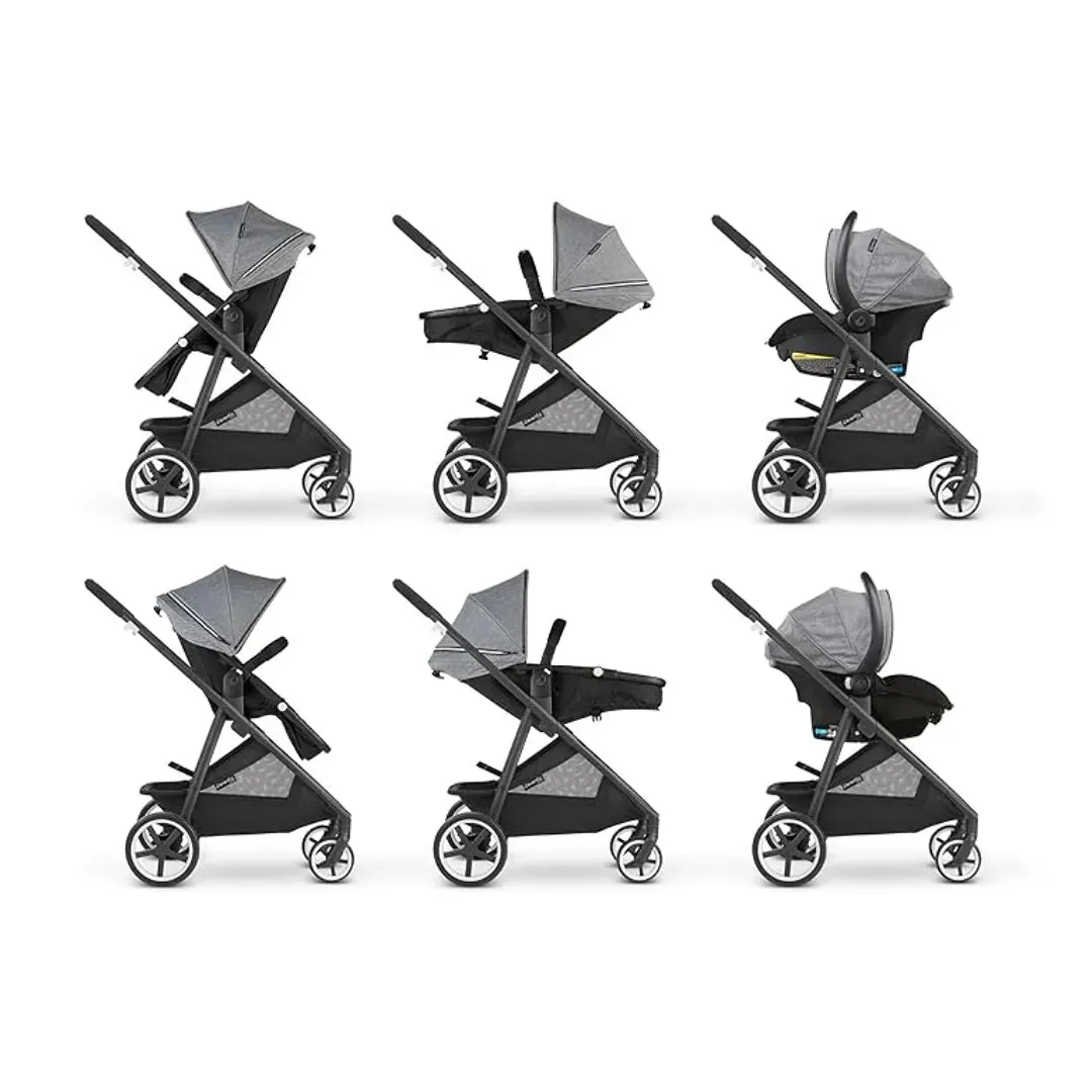 Gold Sensorsafe Shyft Smart Modular Travel System - Moonstone Grey