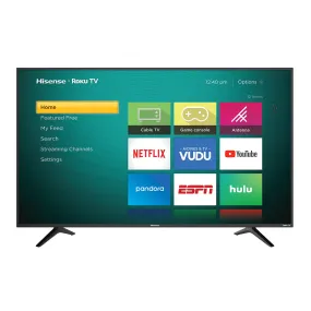 Hisense 58" Class 4K UHD LED Roku Smart TV HDR ( 58R6E )