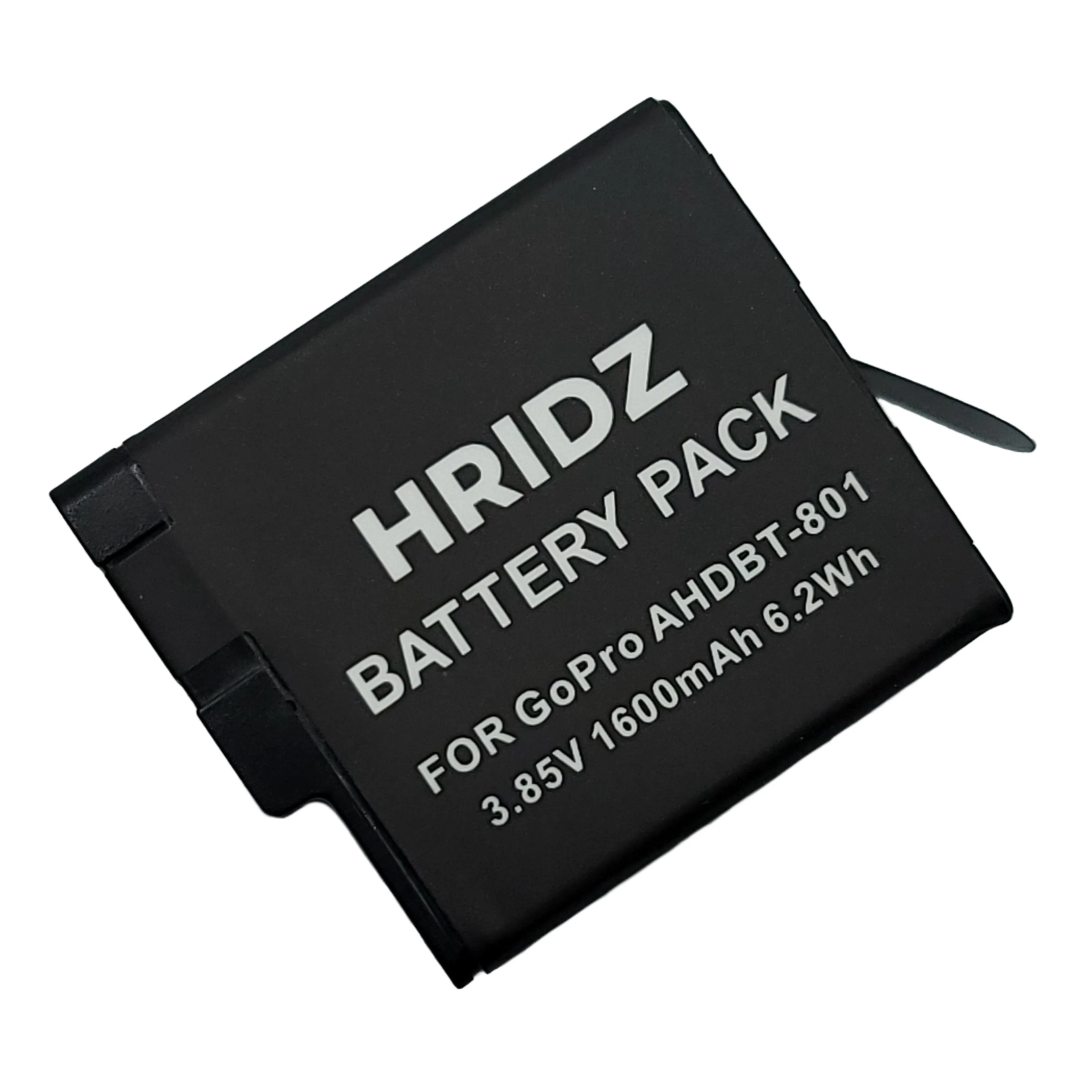 Hridz AHDBT-801 Battery for GoPro Hero 8 Hero 7 Hero 6 Hero 5 for Go Pro AHDBT801