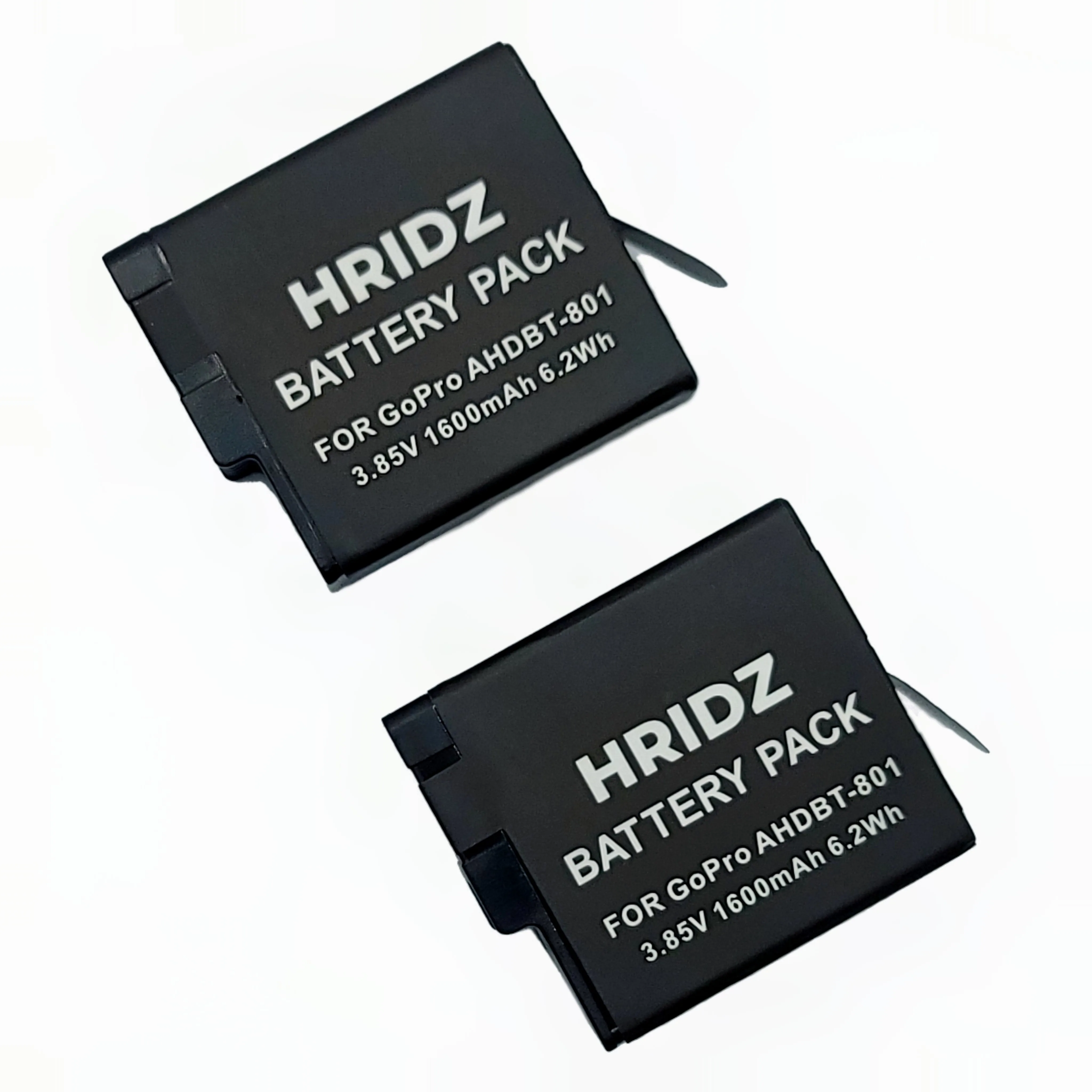 Hridz AHDBT-801 Battery for GoPro Hero 8 Hero 7 Hero 6 Hero 5 for Go Pro AHDBT801