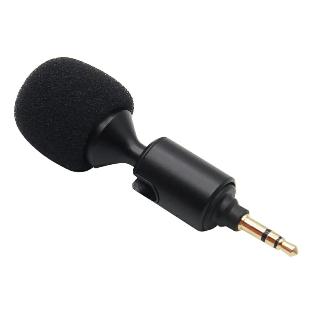 HRIDZ Portable Mini Microphone 3.5mm Stereo Type-C Flexural Bendable Mic