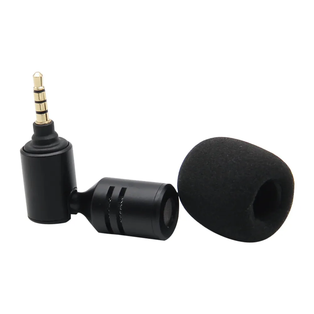 HRIDZ Portable Mini Microphone 3.5mm Stereo Type-C Flexural Bendable Mic