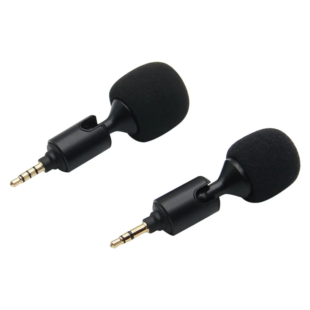 HRIDZ Portable Mini Microphone 3.5mm Stereo Type-C Flexural Bendable Mic