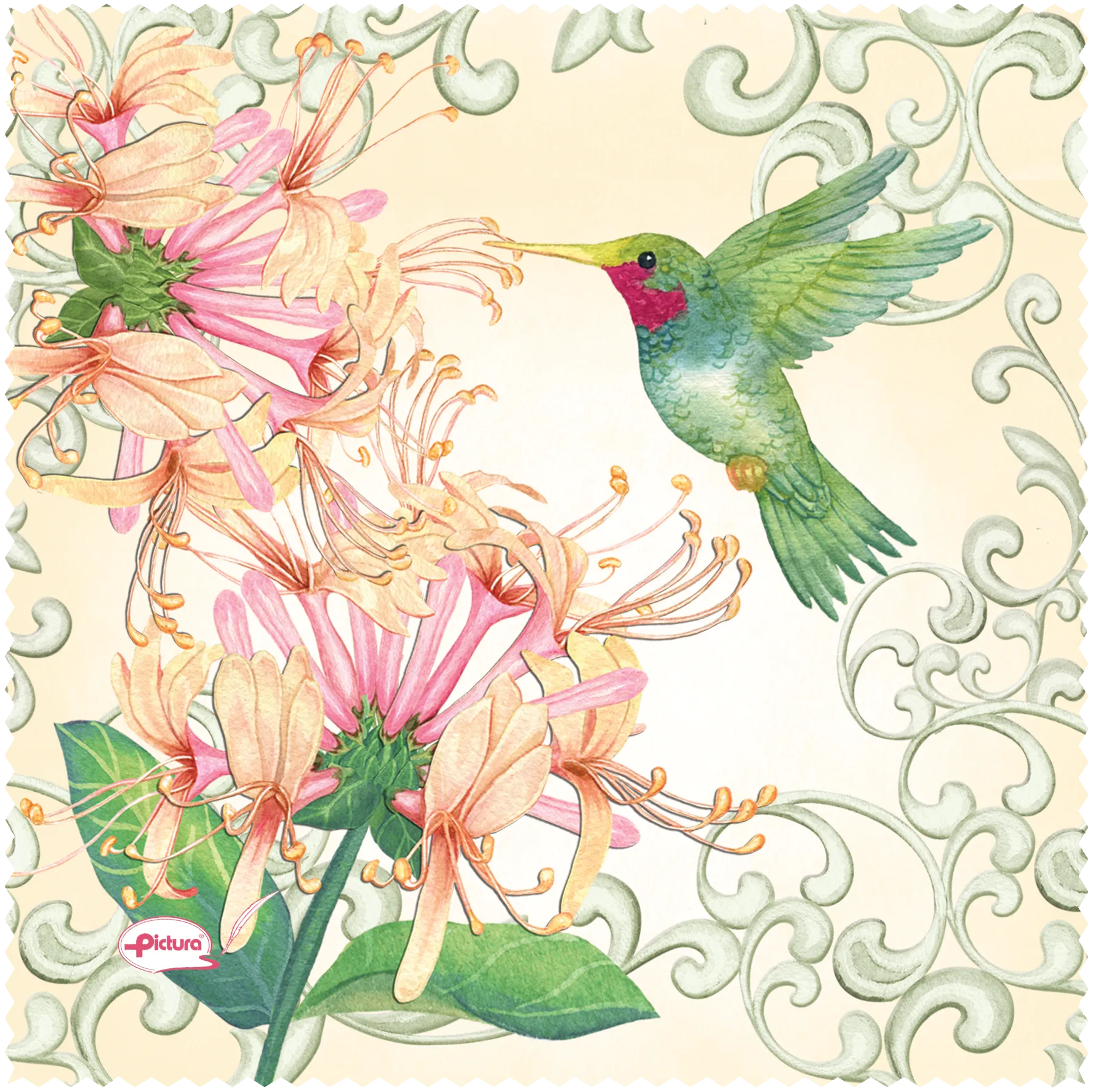 Hummingbird Sienna's Garden Smart Cloth