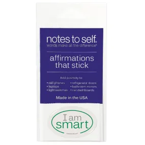 I am smart affirmations that stick