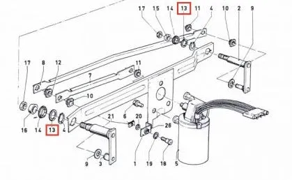 Inner Wiper Spindle Seals x2 (2113)