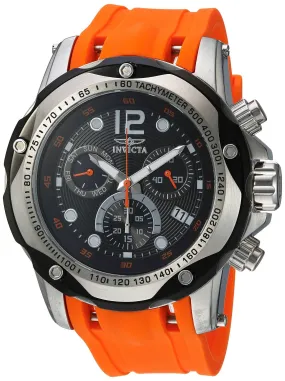 Invicta 'Speedway' Swiss Quartz Stainless Steel Watch.