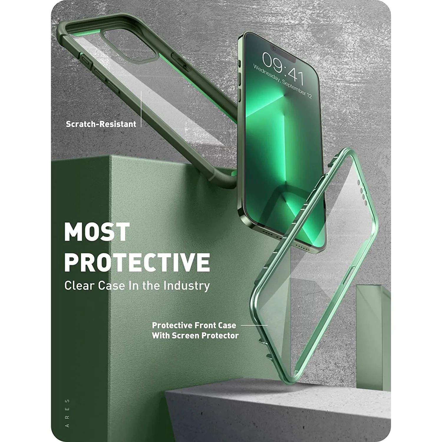 iPhone 13 Pro Ares Case(open box) - Green