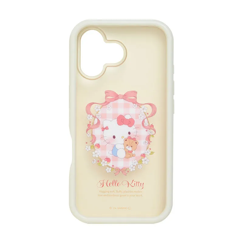 Japan Sanrio - Hello Kitty Plump Frame iPhone 16 Case