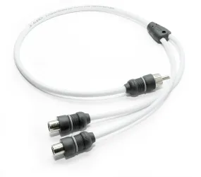 JL Audio Marine Y-Adapter 1 Male Plug, 2 FeMale Jacks