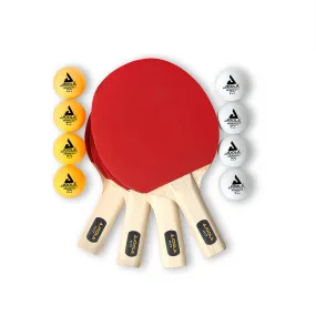 JOOLA Hit Table Tennis Rackets & Balls Set