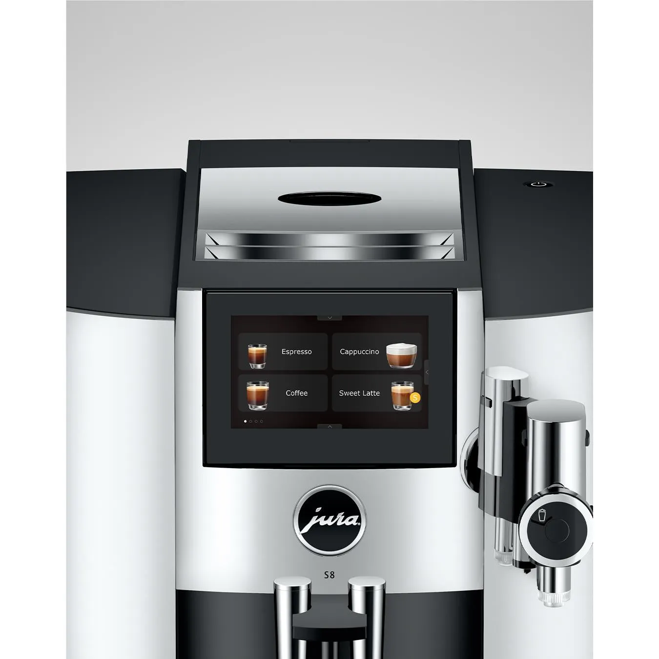 Jura S8 Fully Automatic Coffee Machine (Chrome)