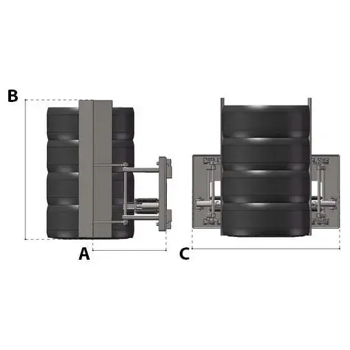 Just Easy Tools 800 Easy Stacker for Passenger Tires