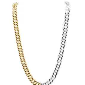 Kayla Two-tone Link Necklace