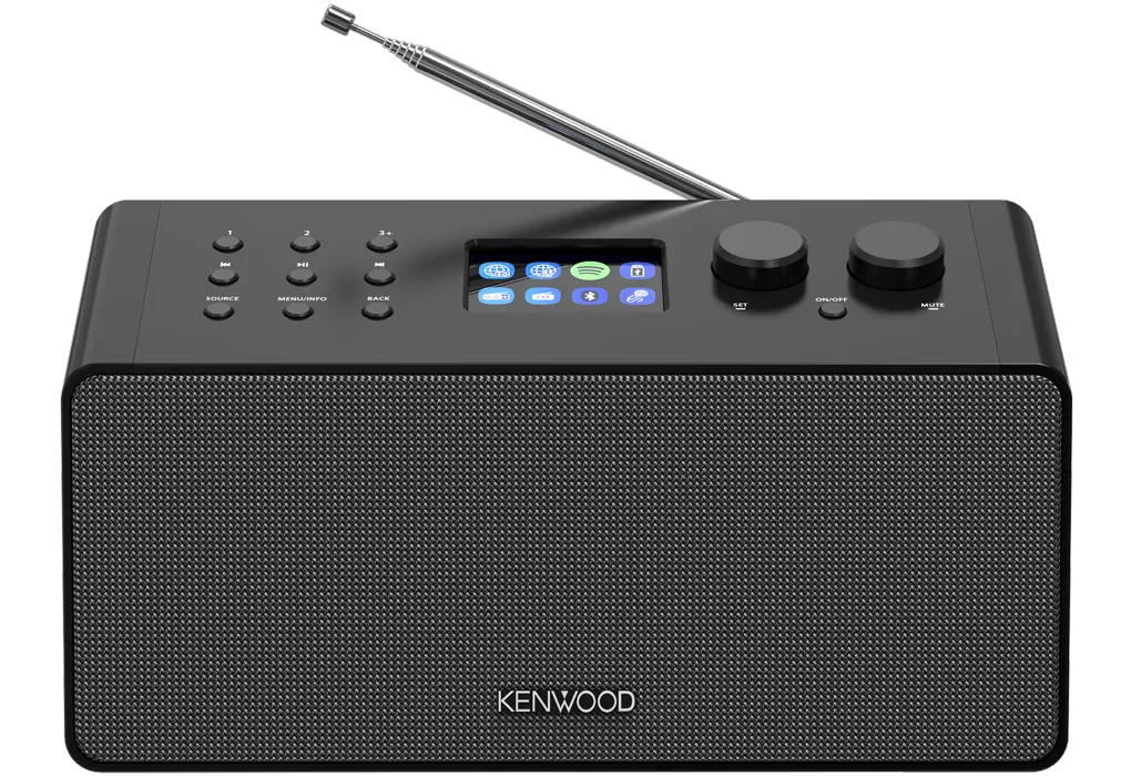 Kenwood CR-ST90S-B portabel radio met internet radio, DAB  en FM radio