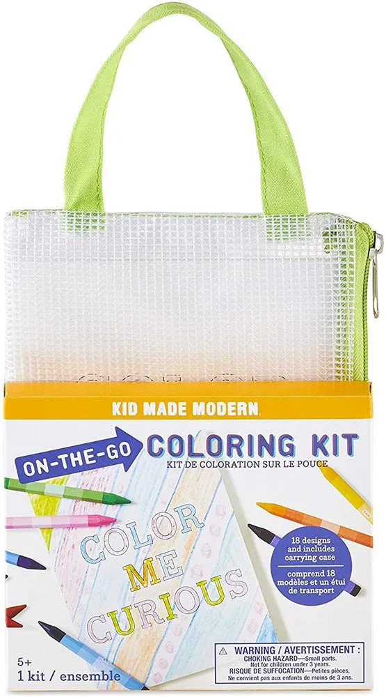 Kid Made Modern On-The-Go Colouring Kit