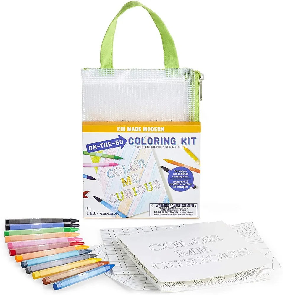 Kid Made Modern On-The-Go Colouring Kit