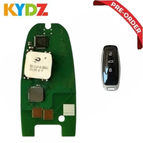 KYDZ - MLB Audi A8-Style Universal Smart Key - 3 Buttons PCB Only (PRE-ORDER)