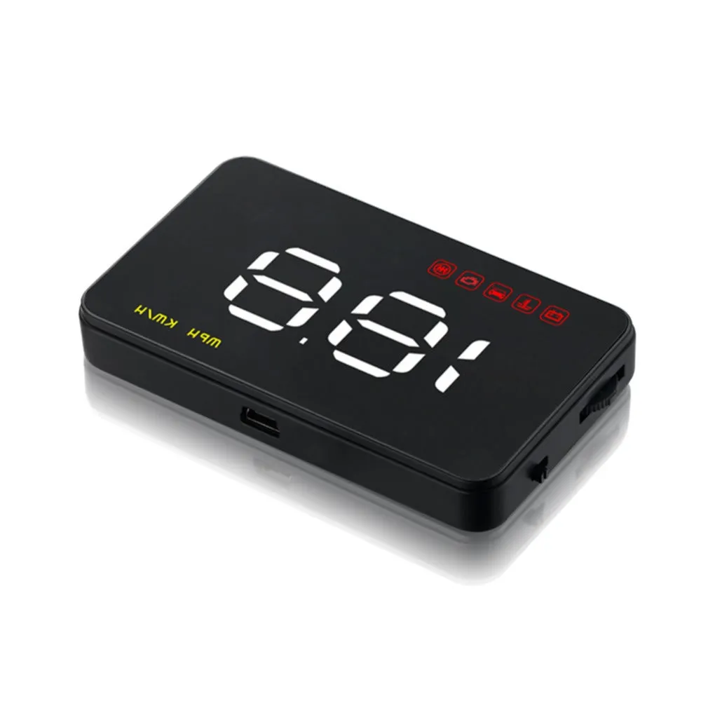 Latest High Quality Car Head Up Display HUD with Speedometer OBD Auto 3.5" Windshield Projector