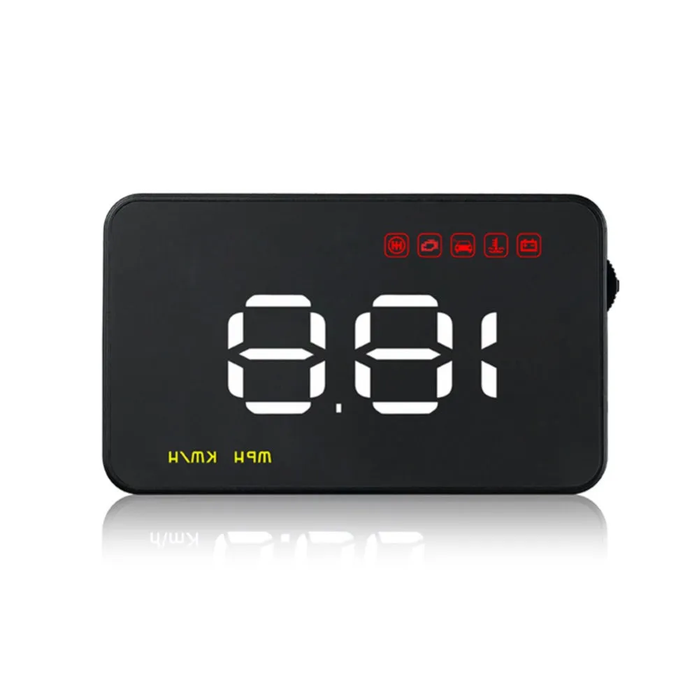 Latest High Quality Car Head Up Display HUD with Speedometer OBD Auto 3.5" Windshield Projector