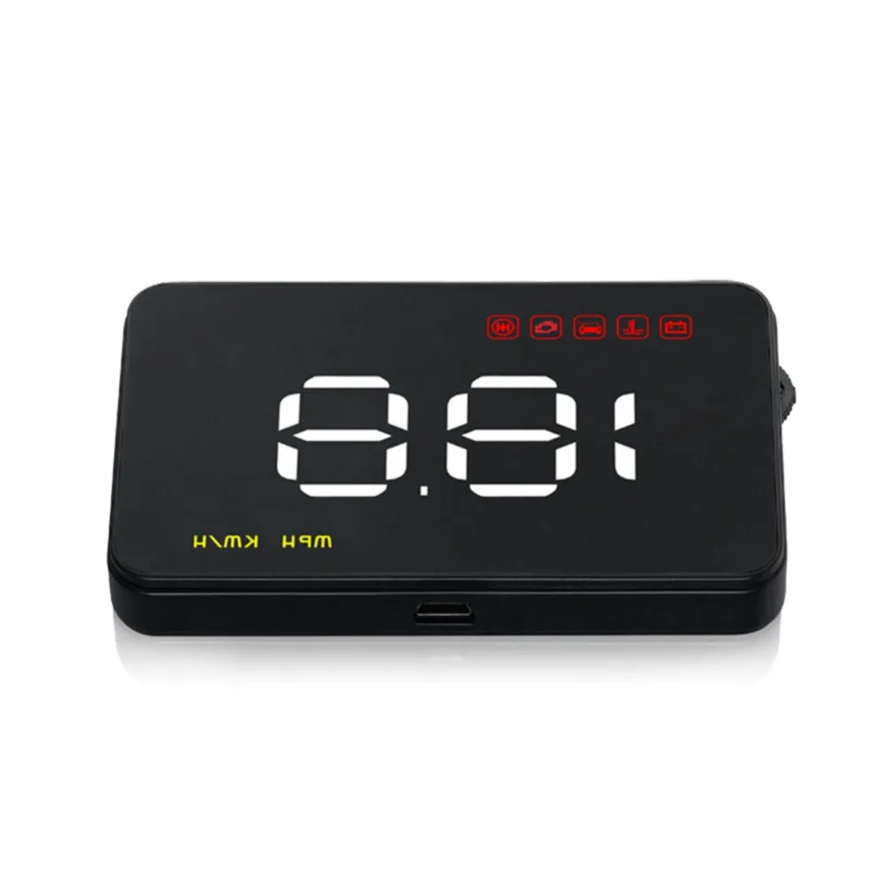 Latest High Quality Car Head Up Display HUD with Speedometer OBD Auto 3.5" Windshield Projector